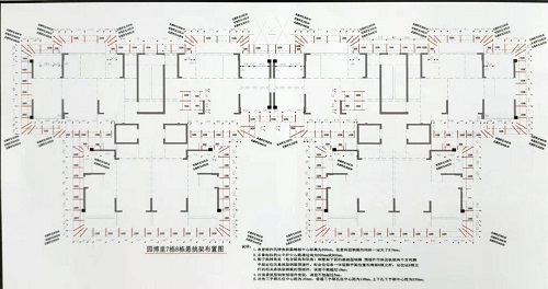 吉林悬挑梁平面布置图